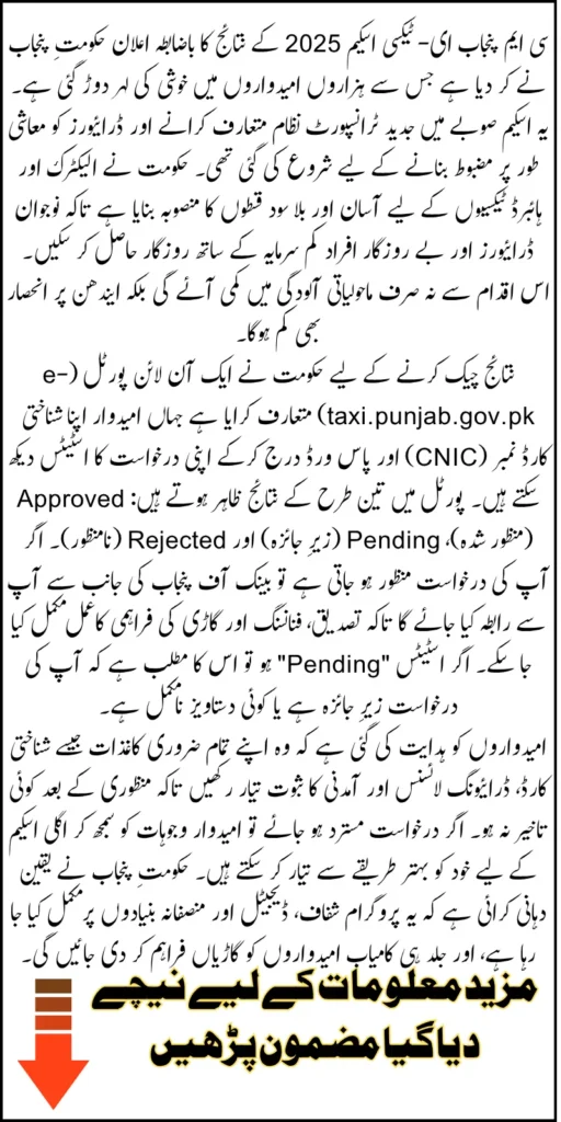 Punjab CM E-Taxi Scheme 2025 Result Announced Know Step-By-Step Method To Check Result Online